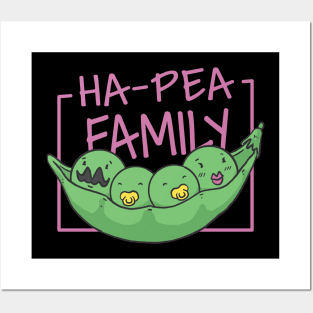 Pea vegetable family Posters and Art